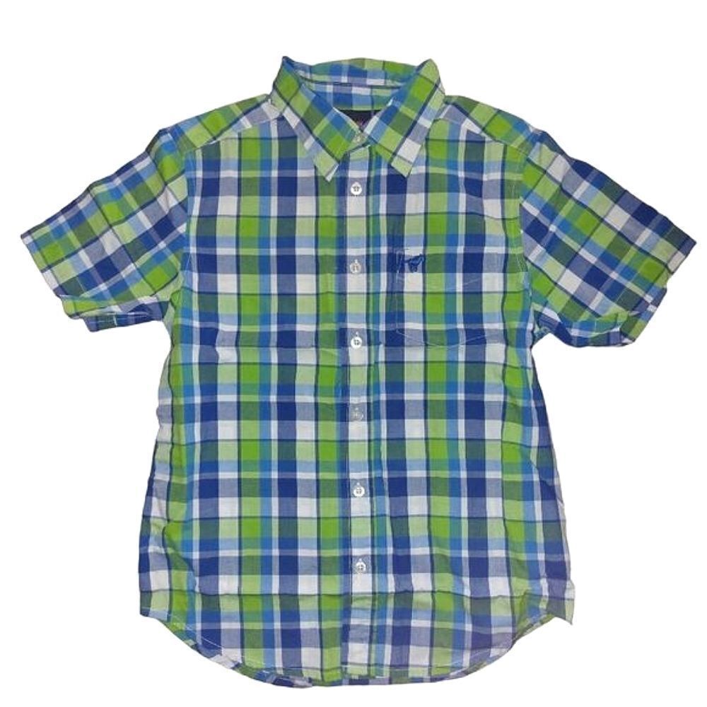 💕 $3 Bundled NWOT Boy's Wranglers Collard ButtonUp Polo Shirt Sz. 8